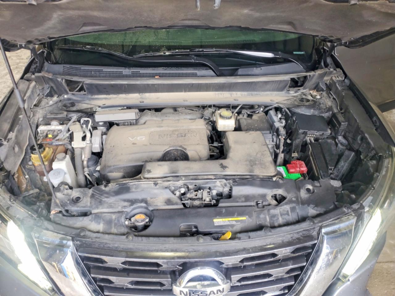 2019 Nissan Pathfinder S Gray vin: 5N1DR2MMXKC649124