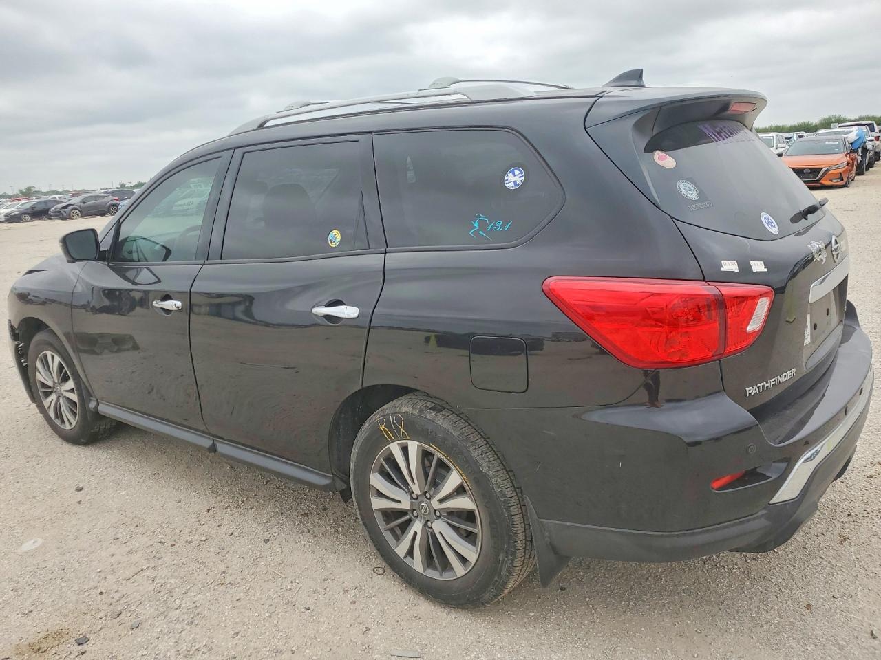 2019 Nissan Pathfinder Sl Black vin: 5N1DR2MN0KC609532
