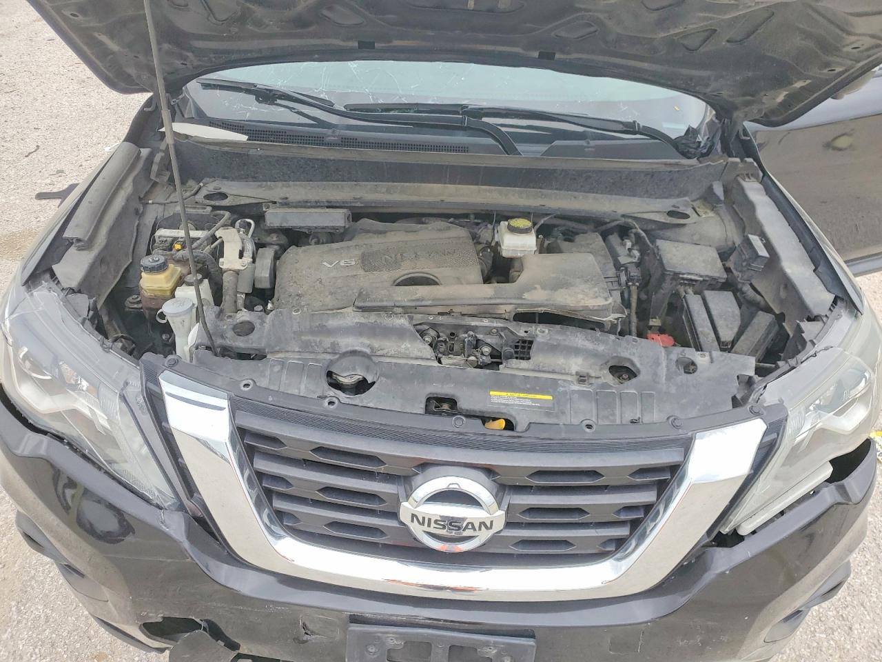 2019 Nissan Pathfinder Sl Black vin: 5N1DR2MN0KC609532