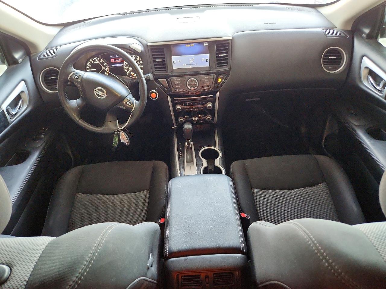 2019 Nissan Pathfinder Sv Gray vin: 5N1DR2MN1KC635282