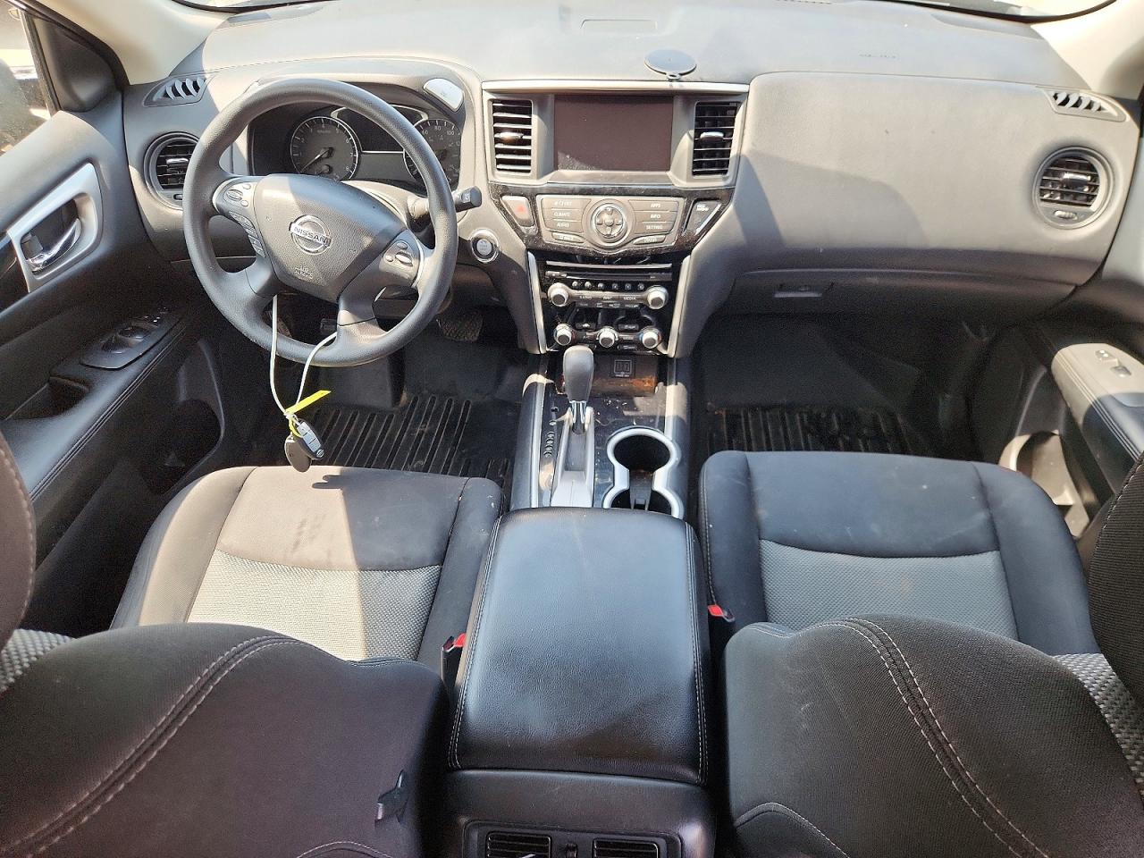 2018 Nissan Pathfinder S Gray vin: 5N1DR2MN3JC607997