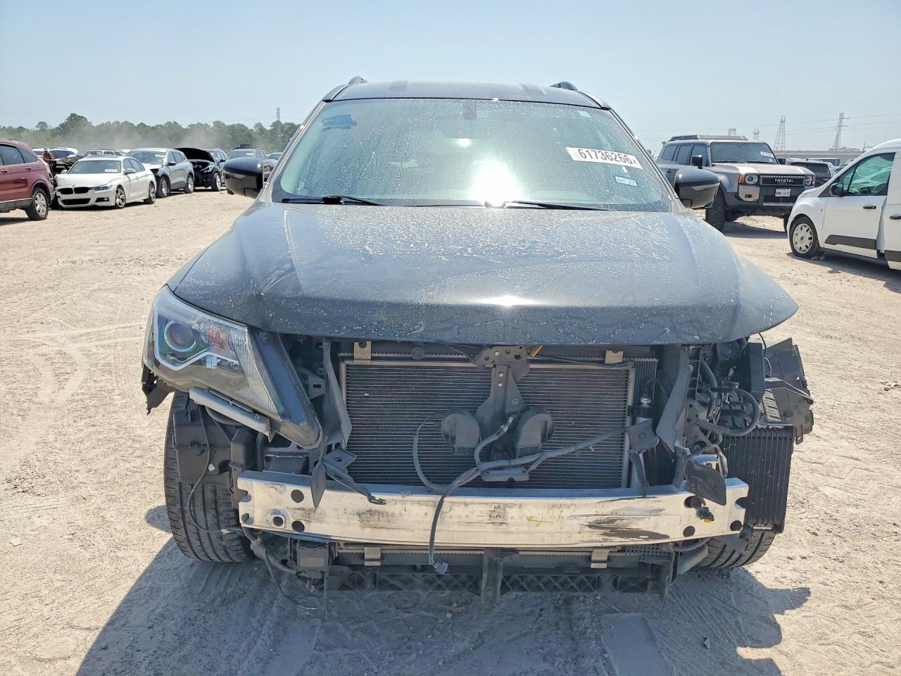 2018 Nissan Pathfinder Sl Black vin: 5N1DR2MN3JC643995