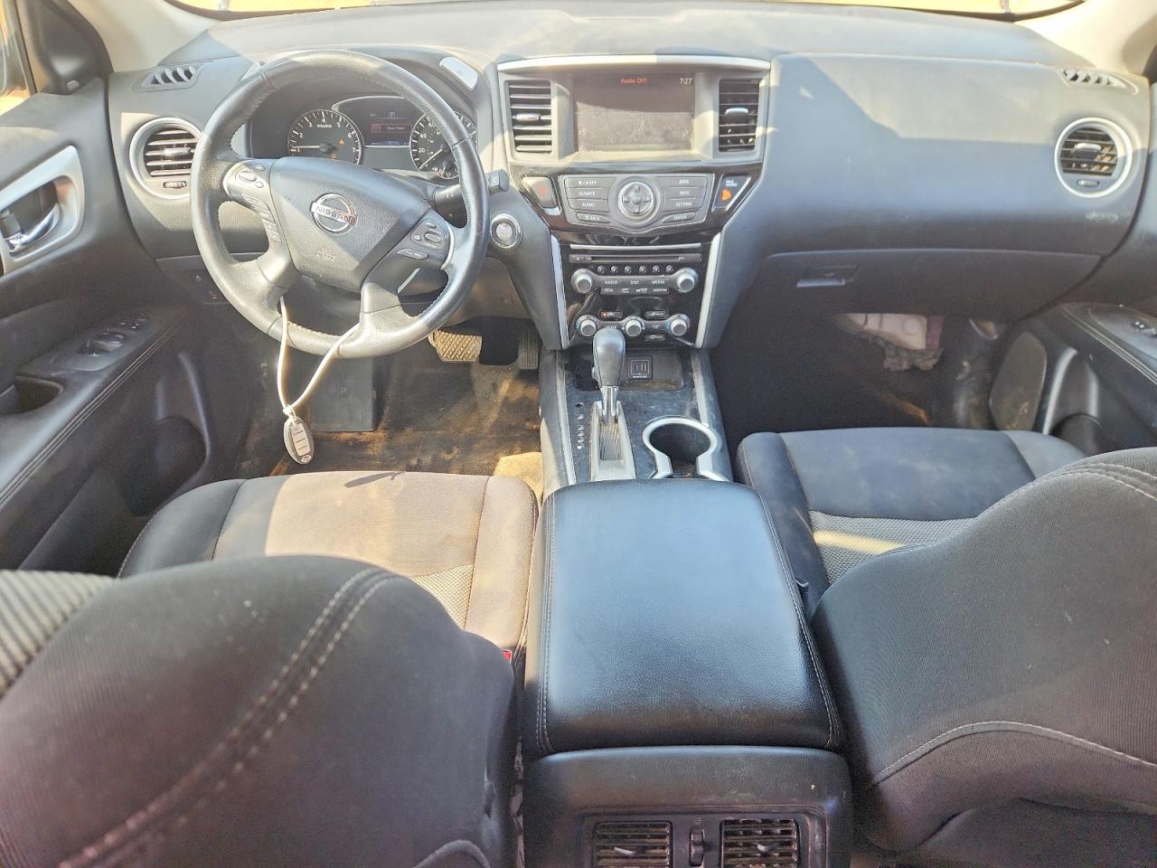 2019 Nissan Pathfinder Sv Silver vin: 5N1DR2MN4KC618864