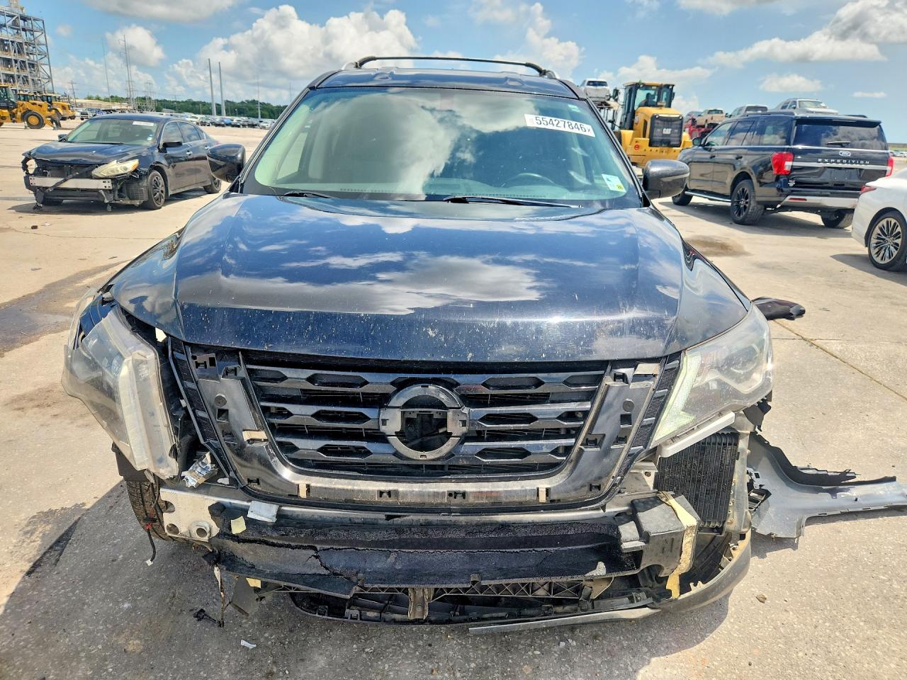 2018 Nissan Pathfinder Sv Black vin: 5N1DR2MN5JC657106