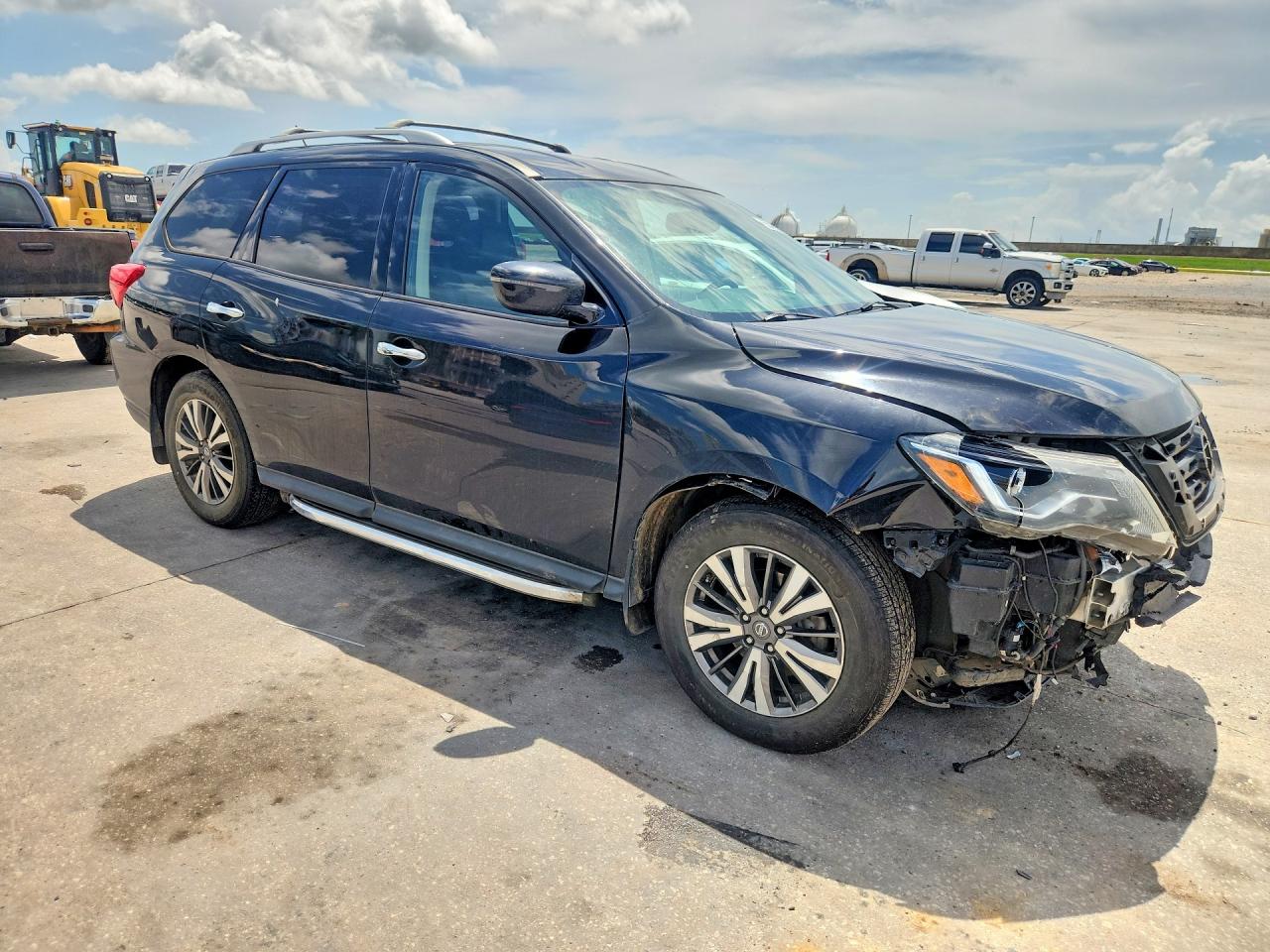 2018 Nissan Pathfinder Sv Black vin: 5N1DR2MN5JC657106