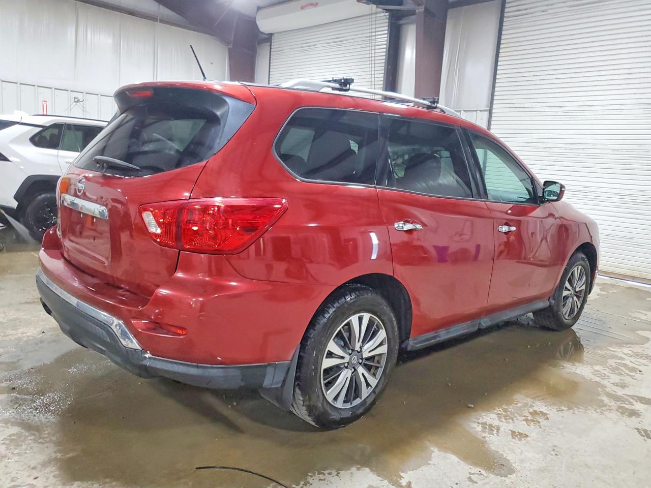2017 Nissan Pathfinder S Burgundy vin: 5N1DR2MN7HC653178