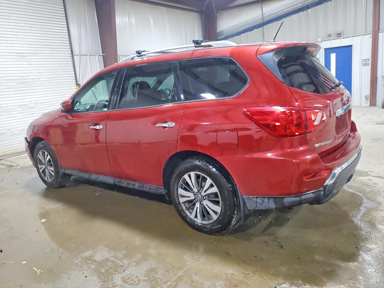 2017 Nissan Pathfinder S Burgundy vin: 5N1DR2MN7HC653178