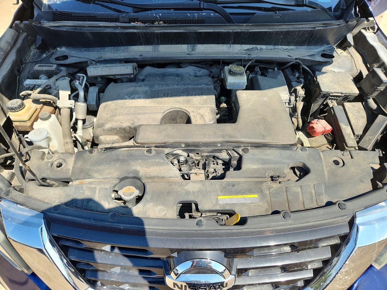 2017 Nissan Pathfinder Sv Blue vin: 5N1DR2MN7HC689047