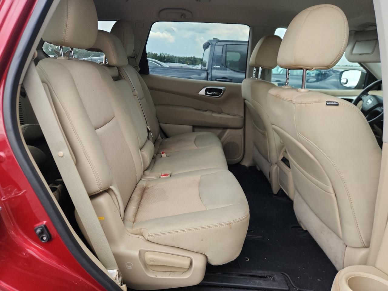 2017 Nissan Pathfinder S Burgundy vin: 5N1DR2MN9HC902810