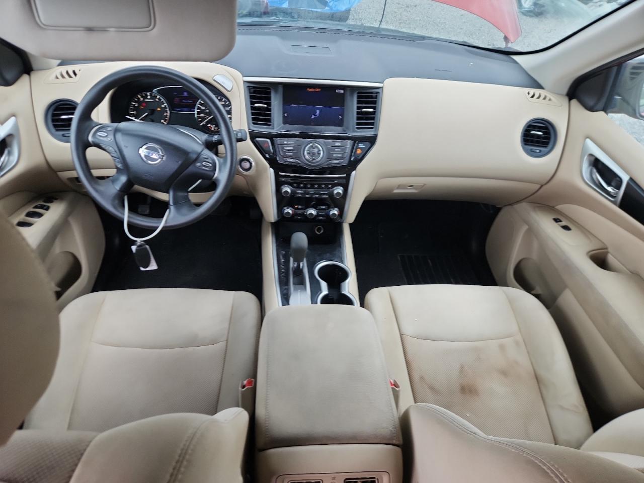 2017 Nissan Pathfinder S Burgundy vin: 5N1DR2MN9HC902810