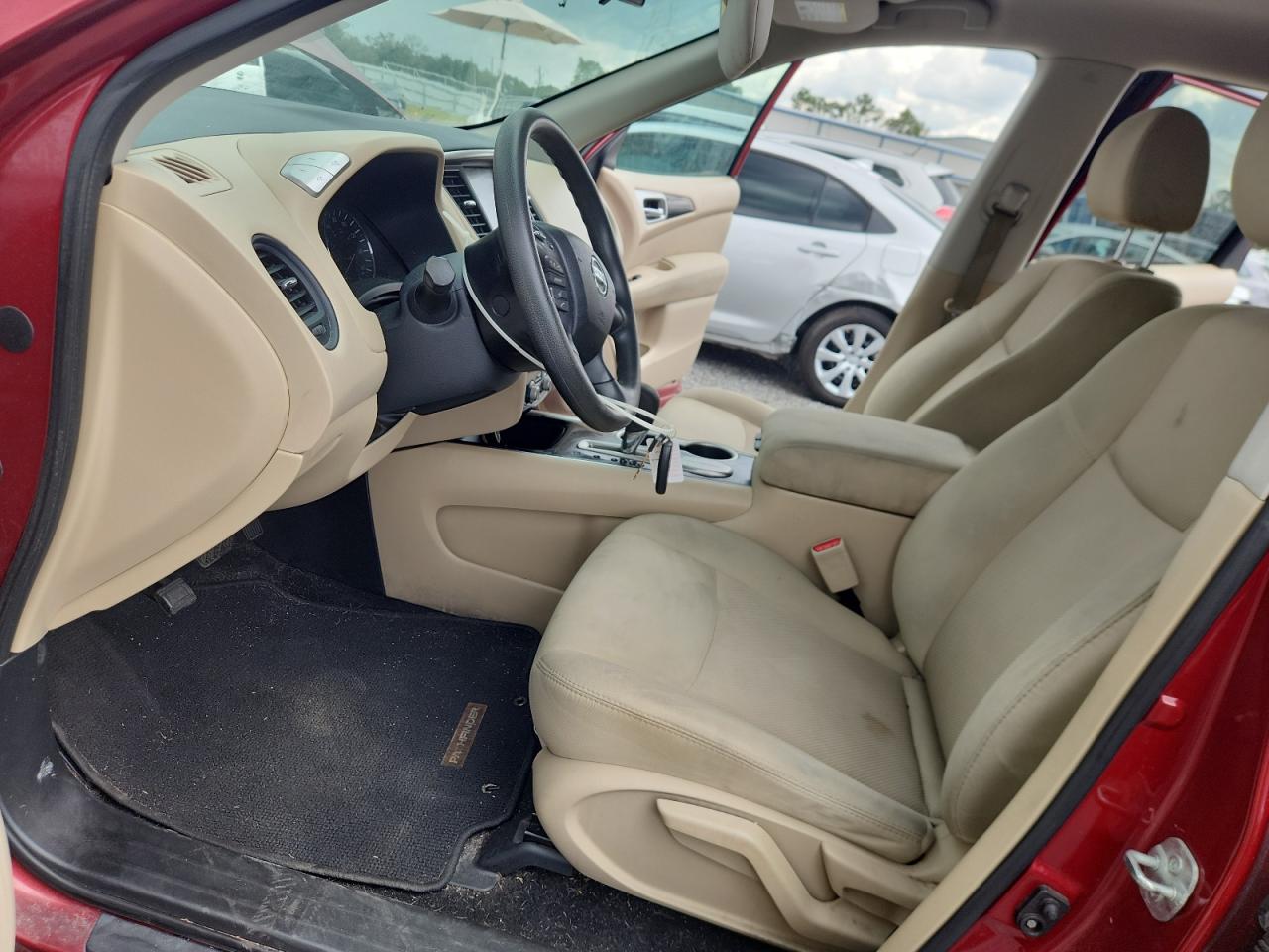 2017 Nissan Pathfinder S Burgundy vin: 5N1DR2MN9HC902810