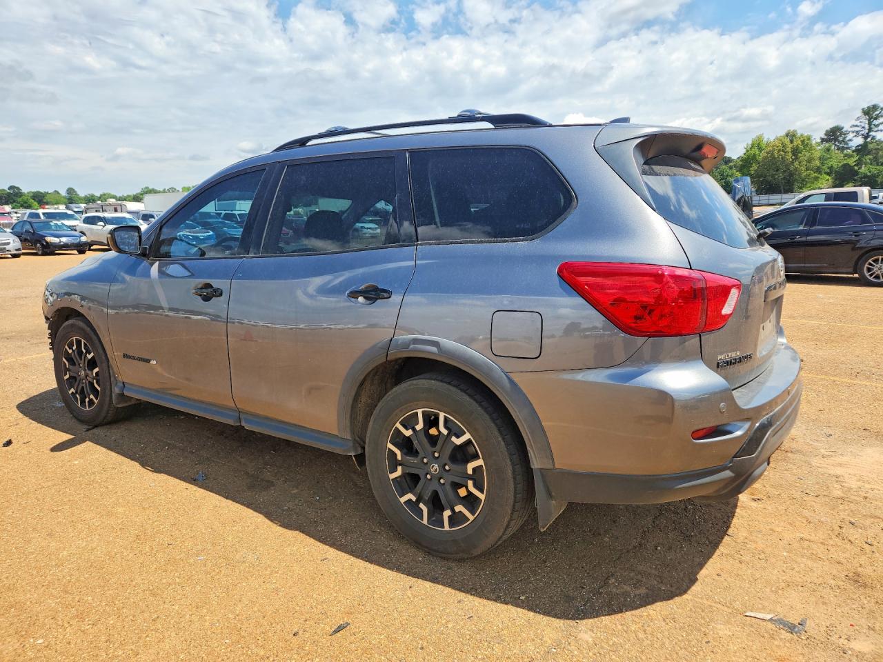 2019 Nissan Pathfinder Sv Gray vin: 5N1DR2MN9KC631108