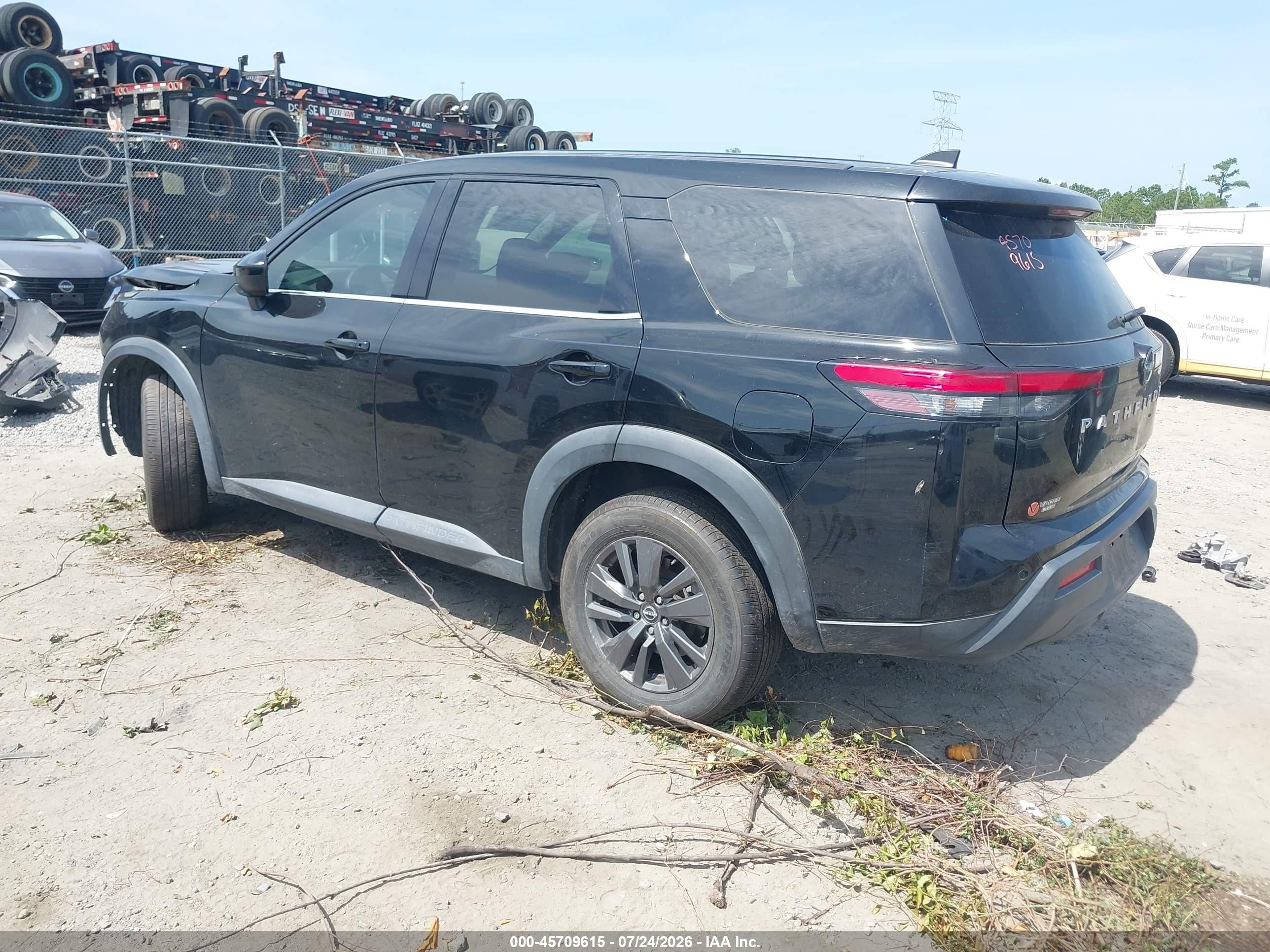 2023 Nissan Pathfinder S 4wd Gray vin: 5N1DR3AC1PC222634