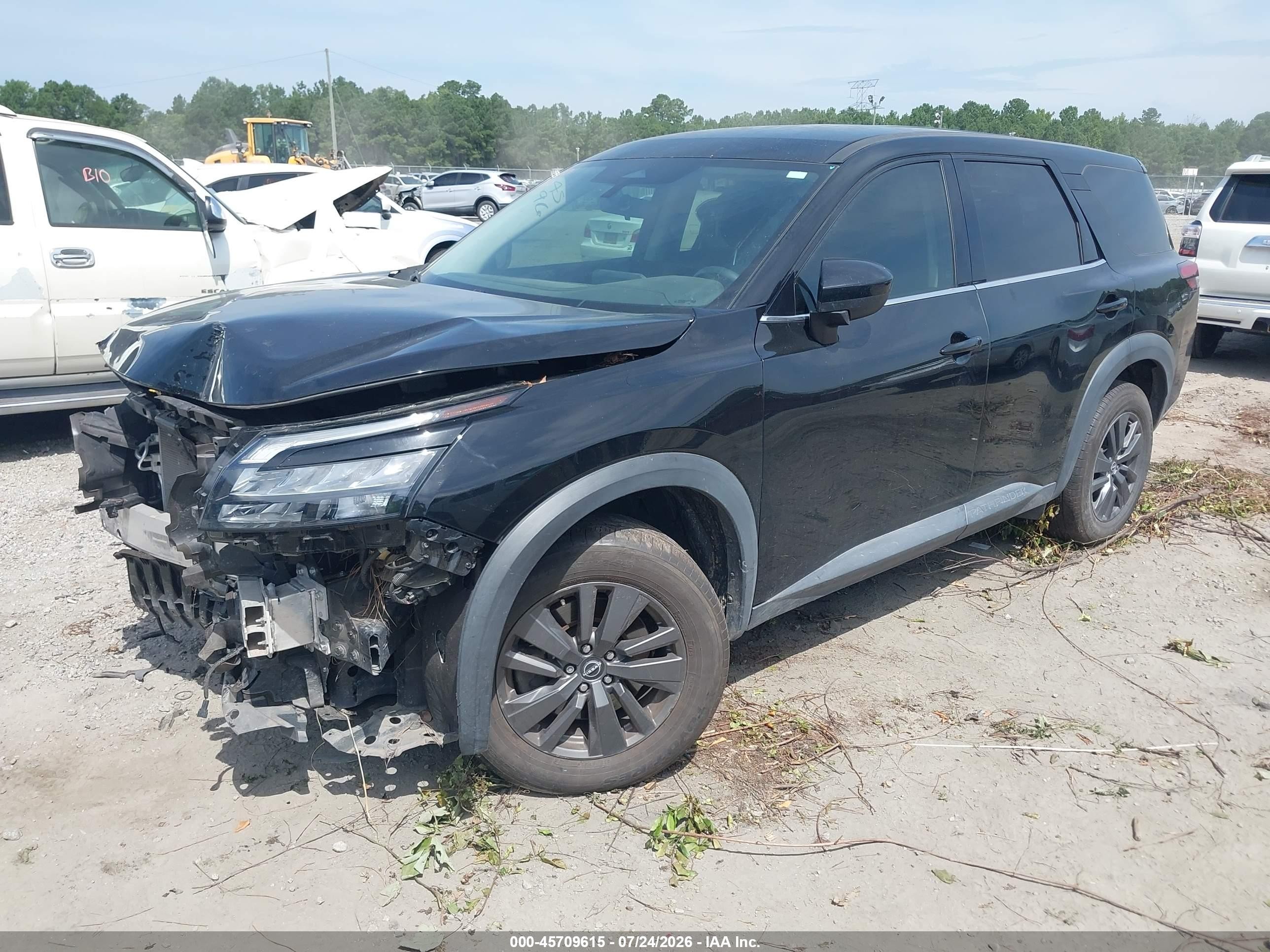 2023 Nissan Pathfinder S 4wd Gray vin: 5N1DR3AC1PC222634