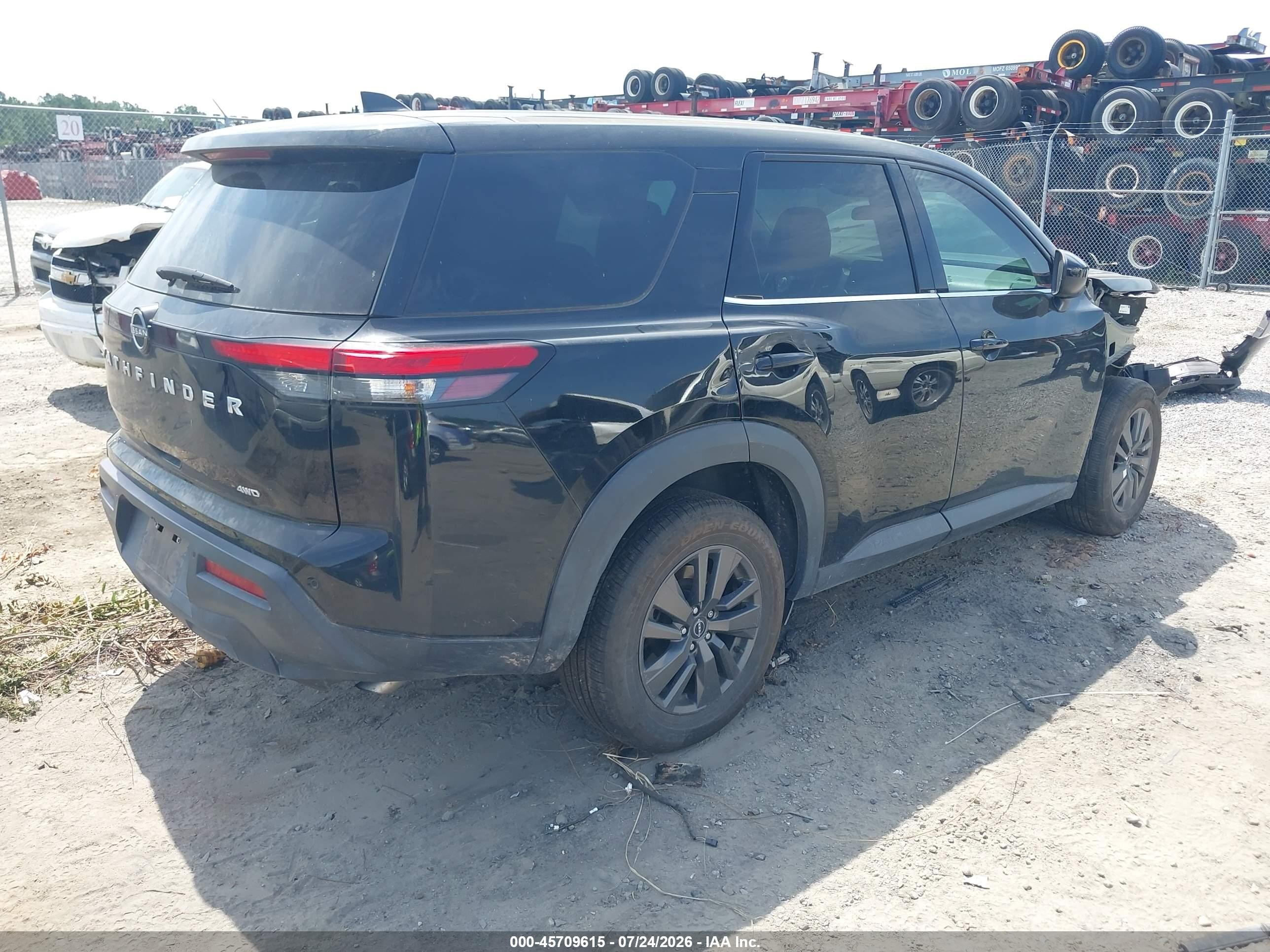 2023 Nissan Pathfinder S 4wd Gray vin: 5N1DR3AC1PC222634
