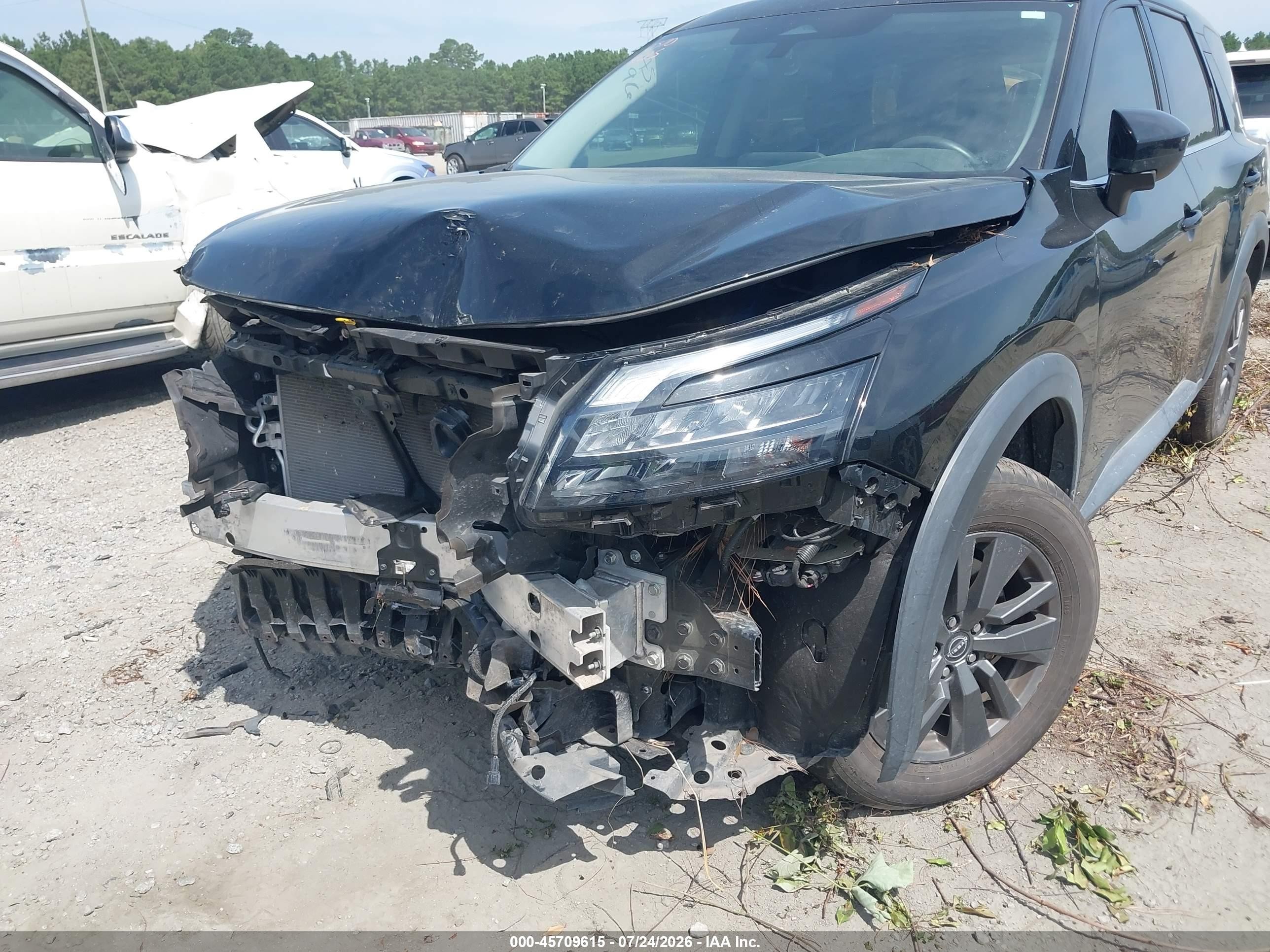 2023 Nissan Pathfinder S 4wd Gray vin: 5N1DR3AC1PC222634