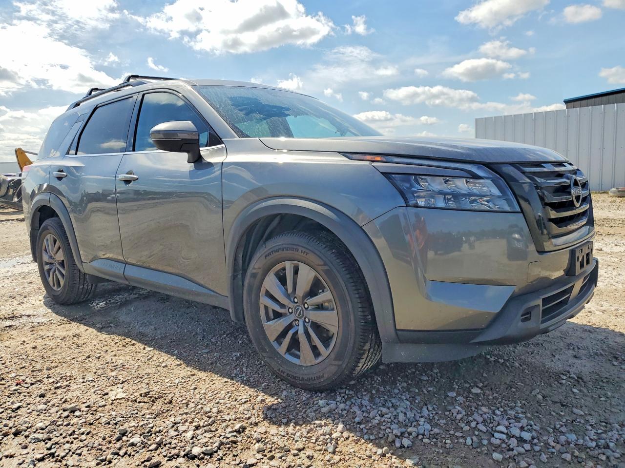 2023 Nissan Pathfinder Sv Gray vin: 5N1DR3BA0PC267030