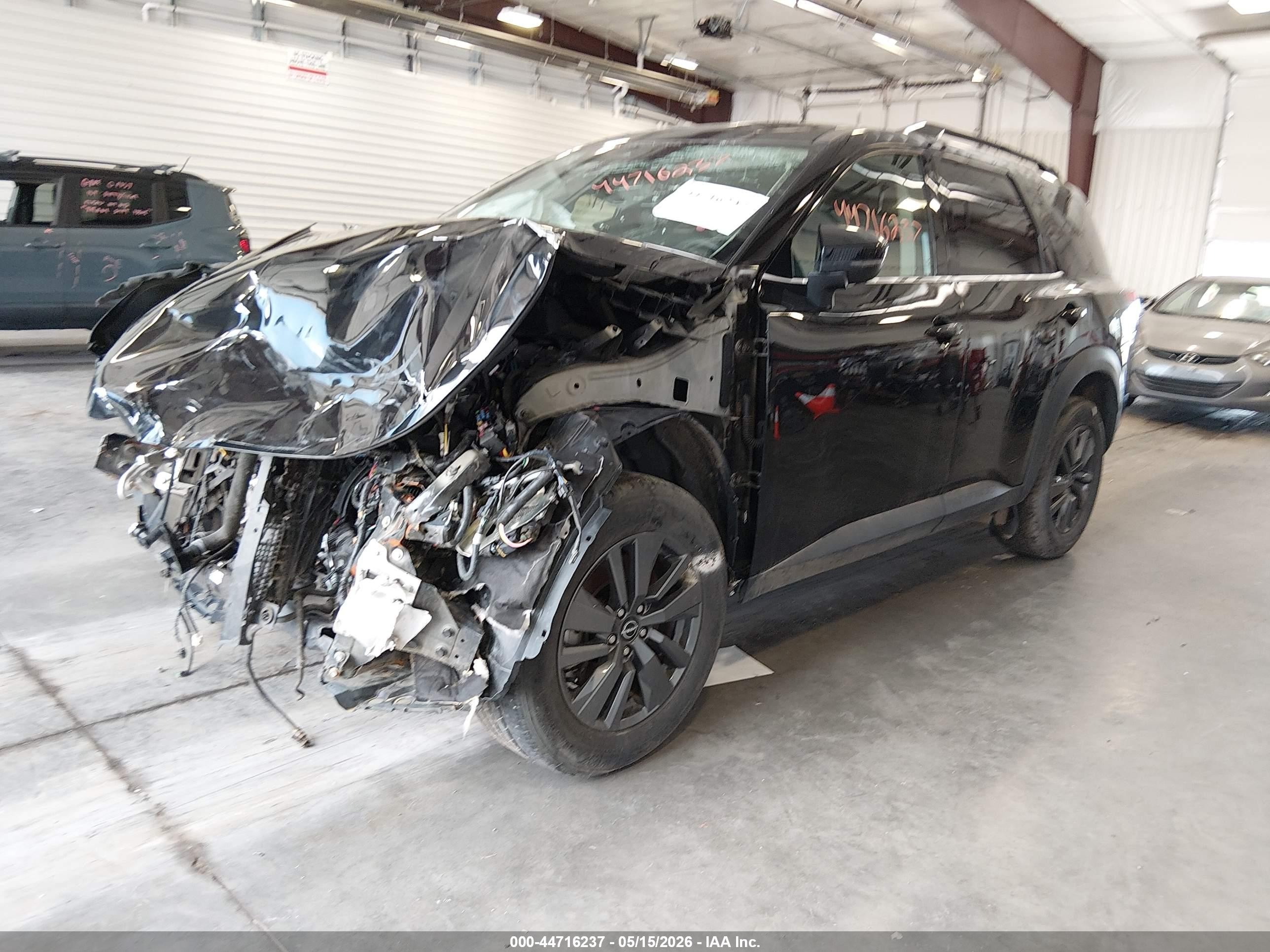 2024 Nissan Pathfinder Sv Fwd Black vin: 5N1DR3BA4RC266997