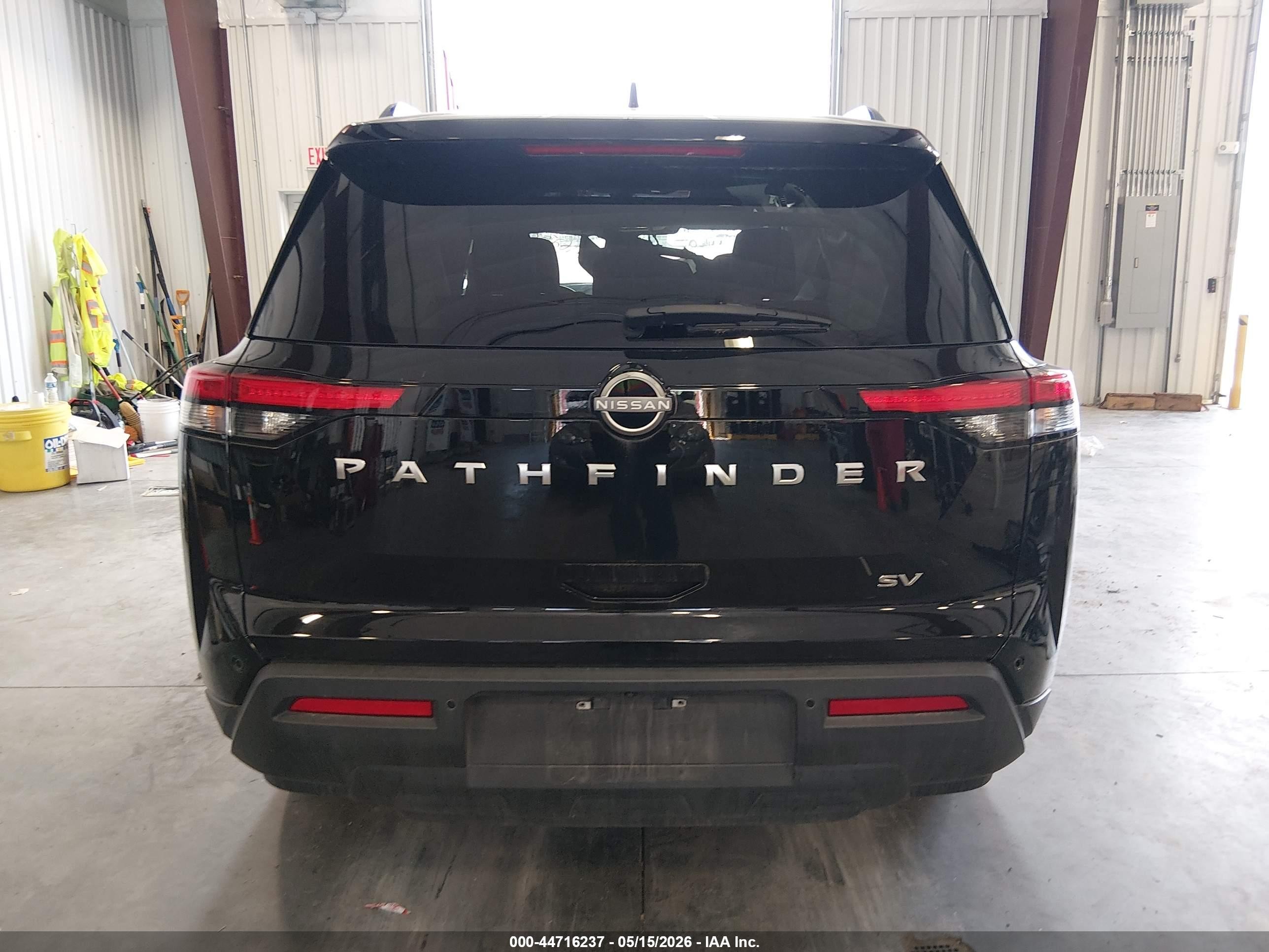 2024 Nissan Pathfinder Sv Fwd Black vin: 5N1DR3BA4RC266997