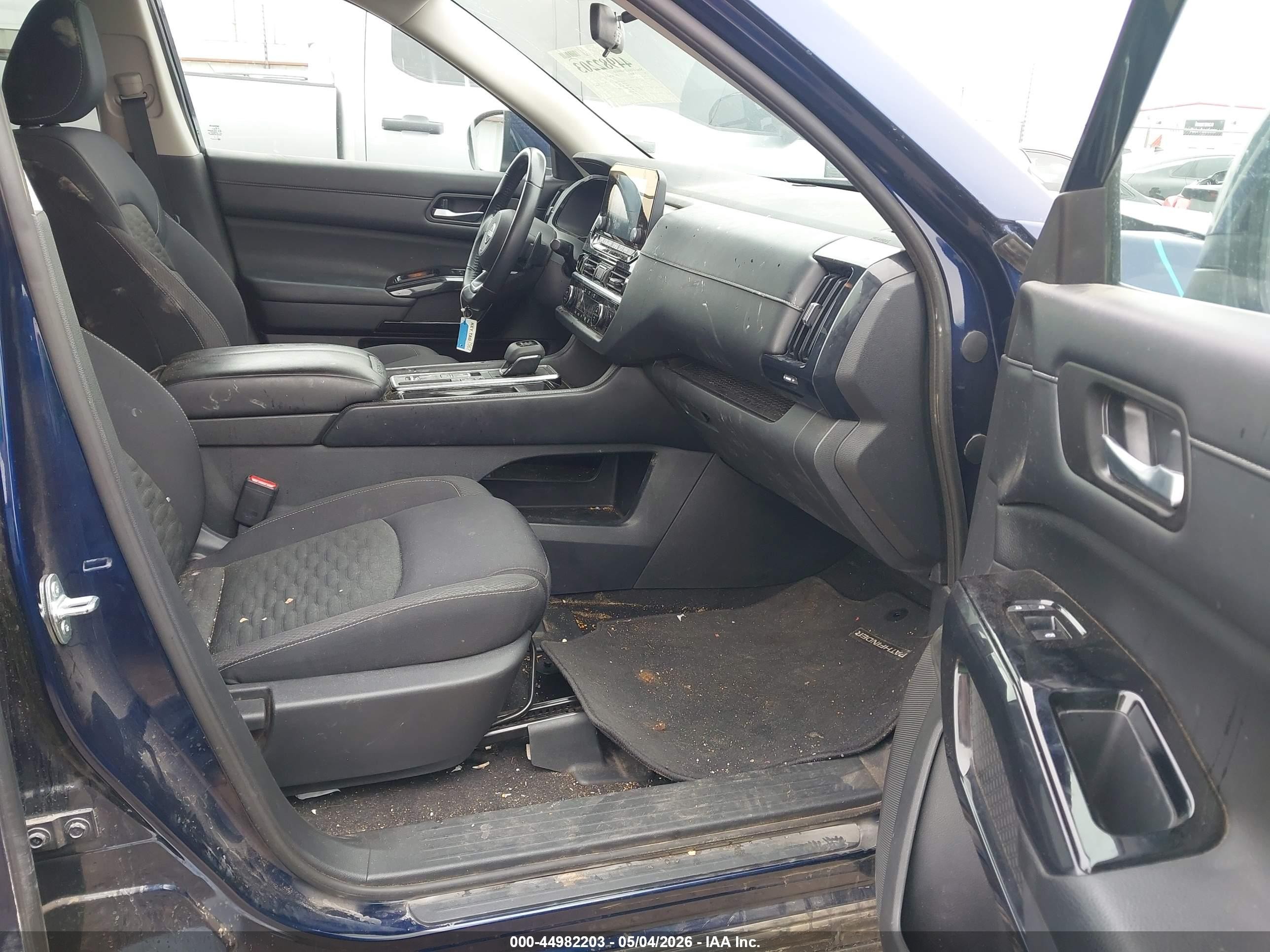2022 Nissan Pathfinder Sv 2wd Синий vin: 5N1DR3BA5NC256456