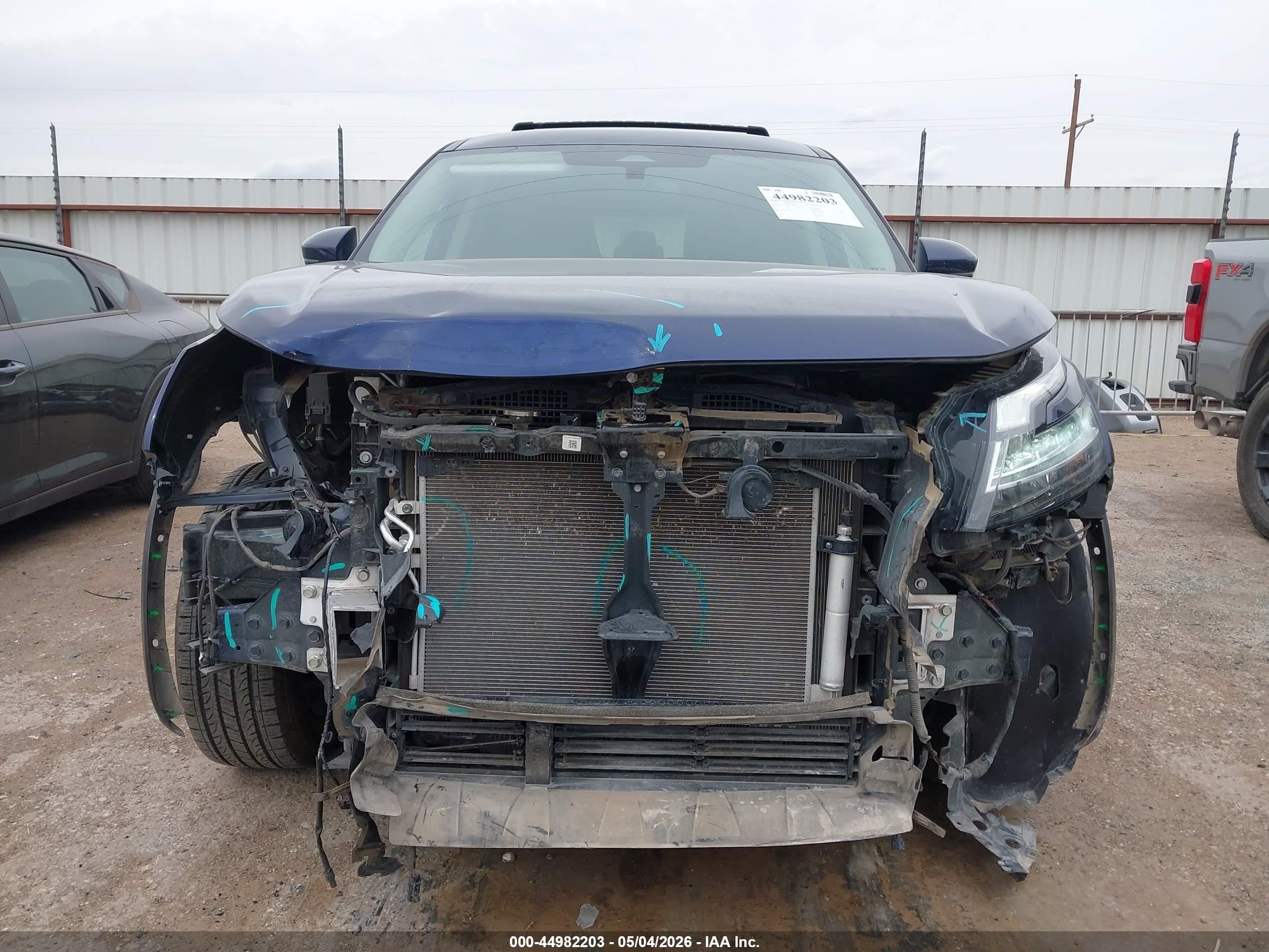 2022 Nissan Pathfinder Sv 2wd Синий vin: 5N1DR3BA5NC256456