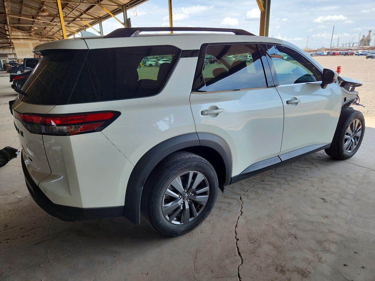 2024 Nissan Pathfinder Sv White vin: 5N1DR3BA7RC276116