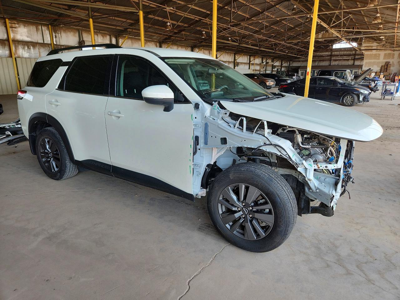 2024 Nissan Pathfinder Sv White vin: 5N1DR3BA7RC276116