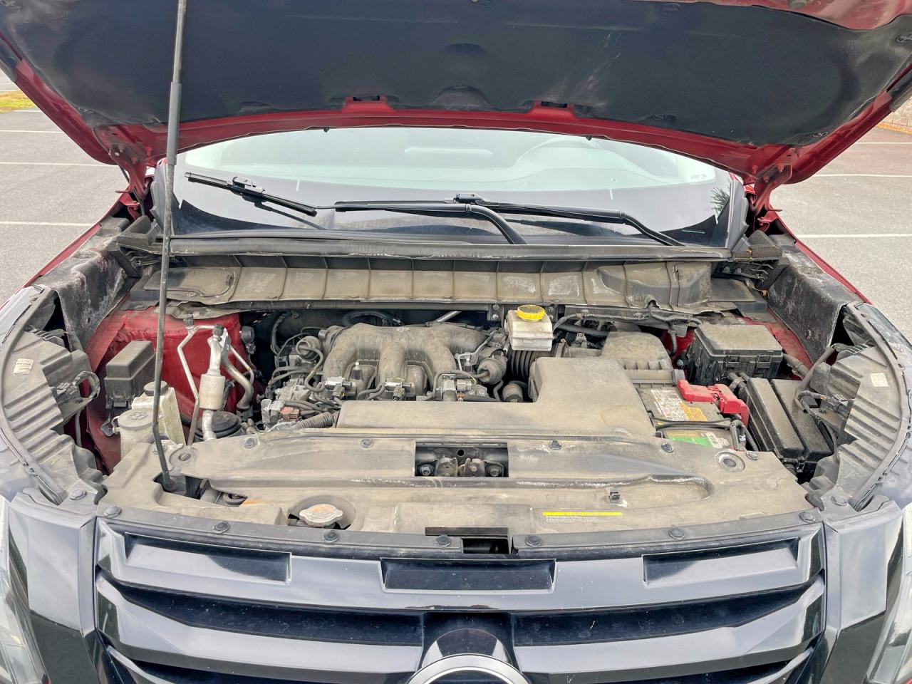 2023 Nissan Pathfinder Sv Red vin: 5N1DR3BC1PC270357