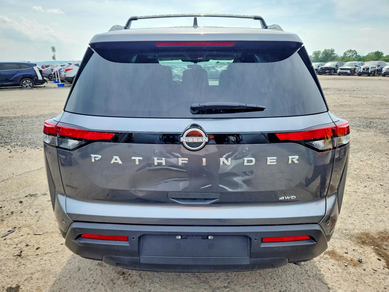 2025 Nissan Pathfinder Sv Gray vin: 5N1DR3BC1SC287457