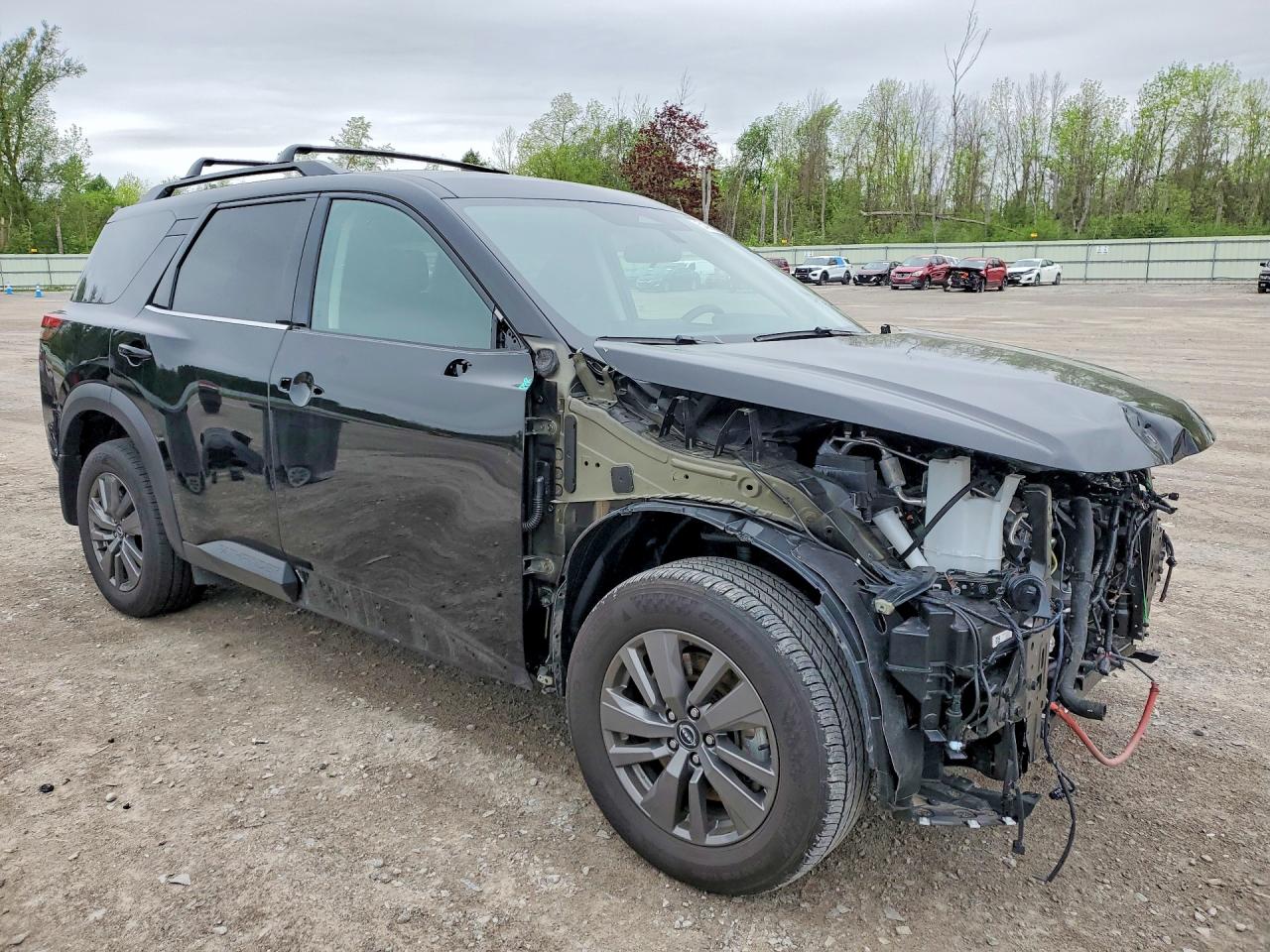 2025 Nissan Pathfinder Sv Black vin: 5N1DR3BC3SC260311