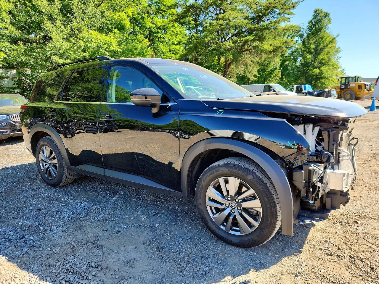 2025 Nissan Pathfinder Sv Black vin: 5N1DR3BC6SC238769