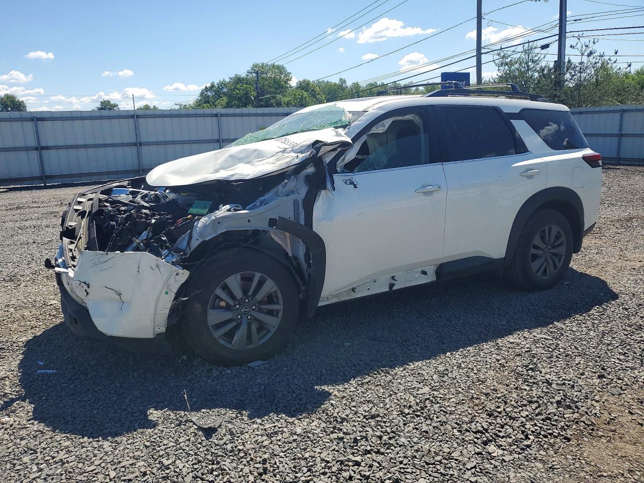 2024 Nissan Pathfinder Rock Creek White vin: 5N1DR3BD6RC263299
