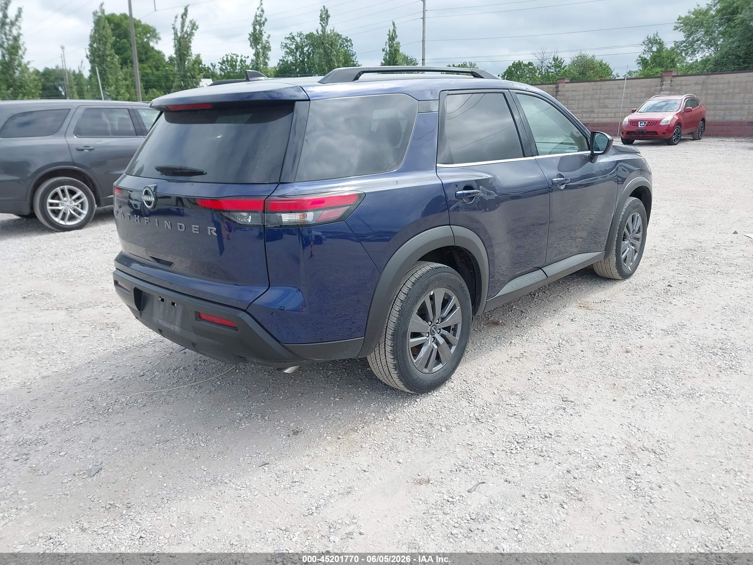 2026 Nissan Pathfinder Sv Dark Blue vin: 5N1DR3BS3TC222019