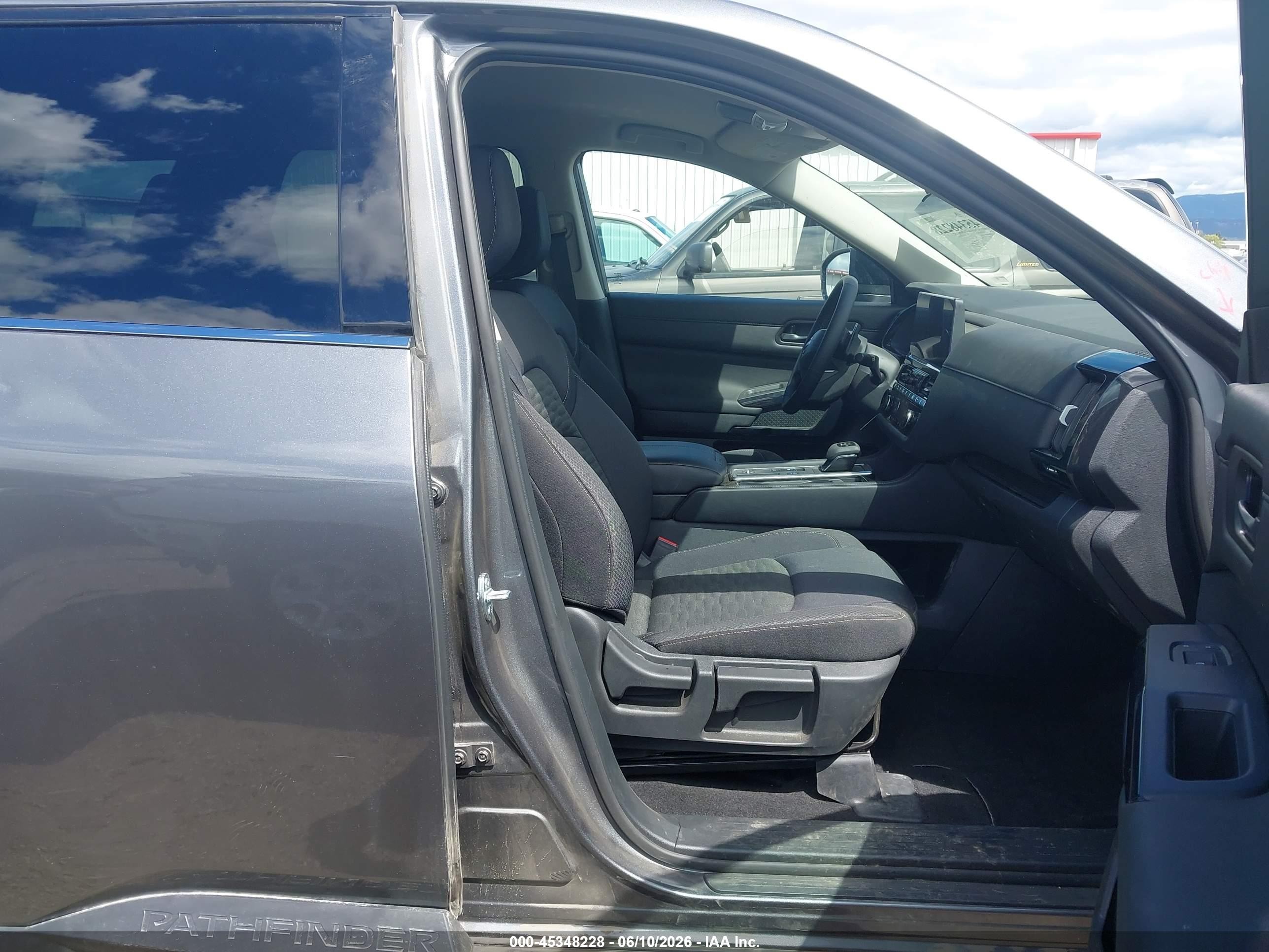 2026 Nissan Pathfinder Sv Серый vin: 5N1DR3BS8TC219407