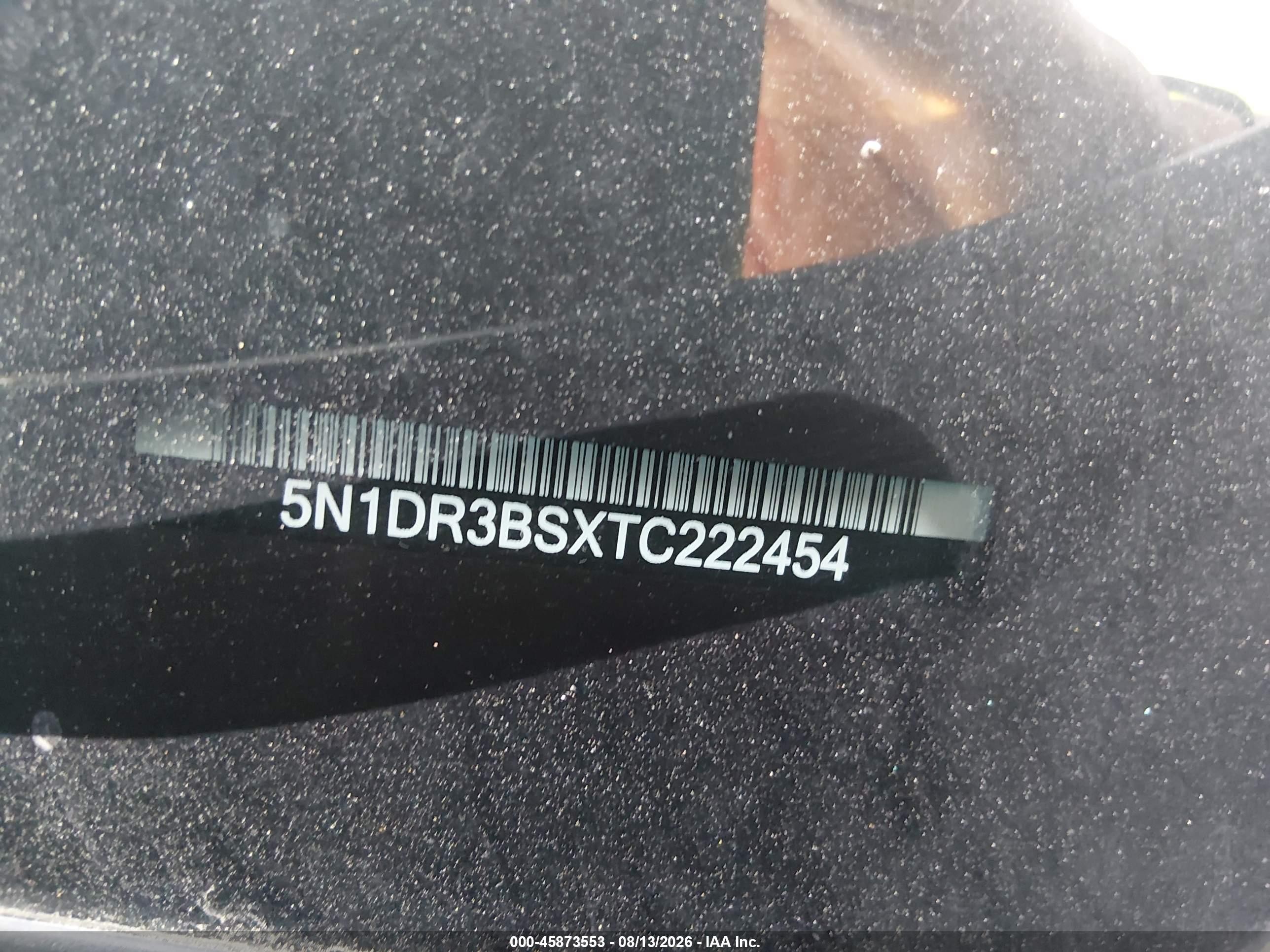 2026 Nissan Pathfinder Sv Gray vin: 5N1DR3BSXTC222454
