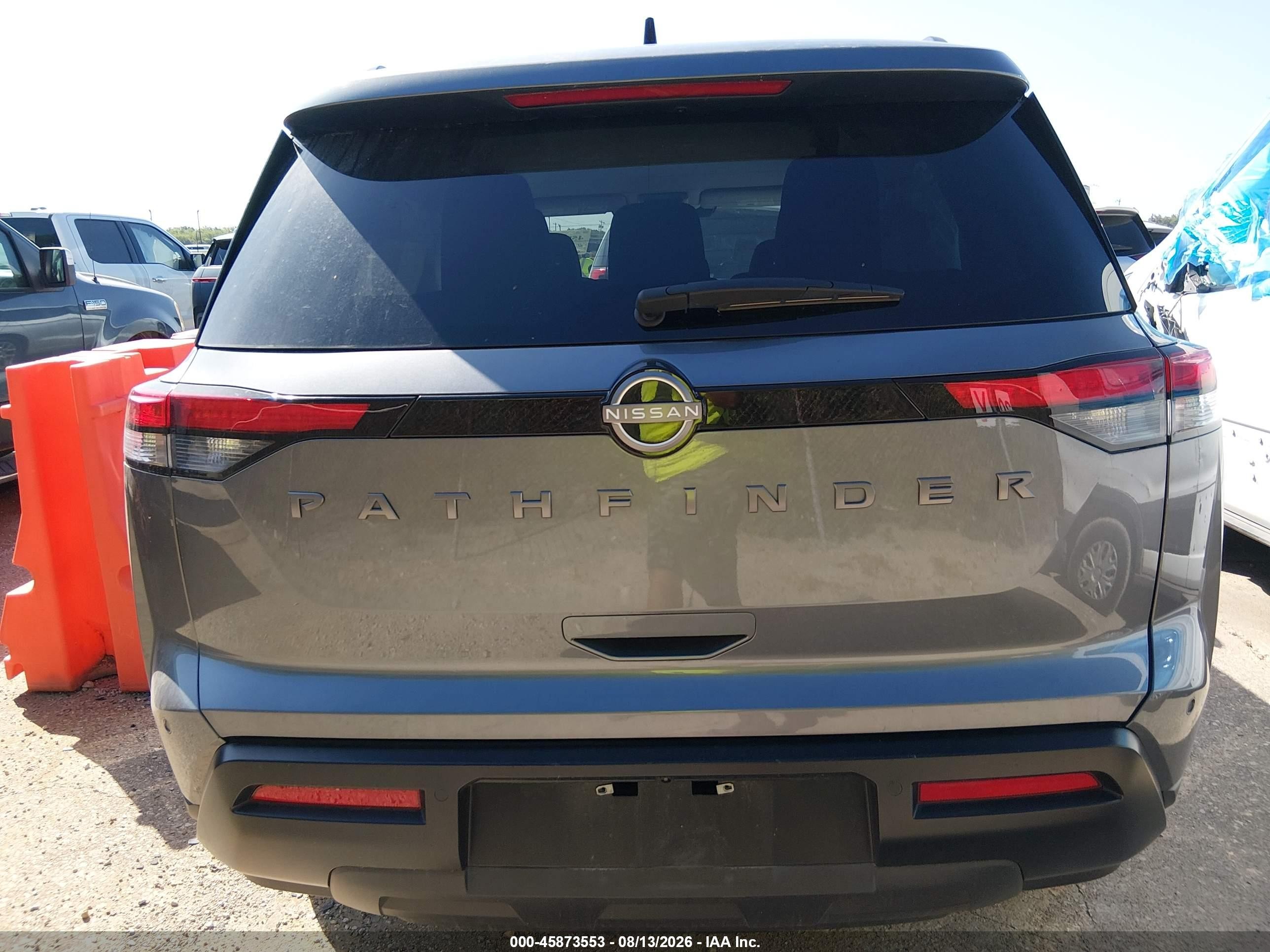 2026 Nissan Pathfinder Sv Gray vin: 5N1DR3BSXTC222454