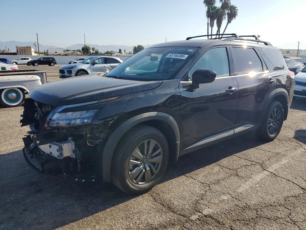 2026 Nissan Pathfinder Sv Черный vin: 5N1DR3BSXTC226715