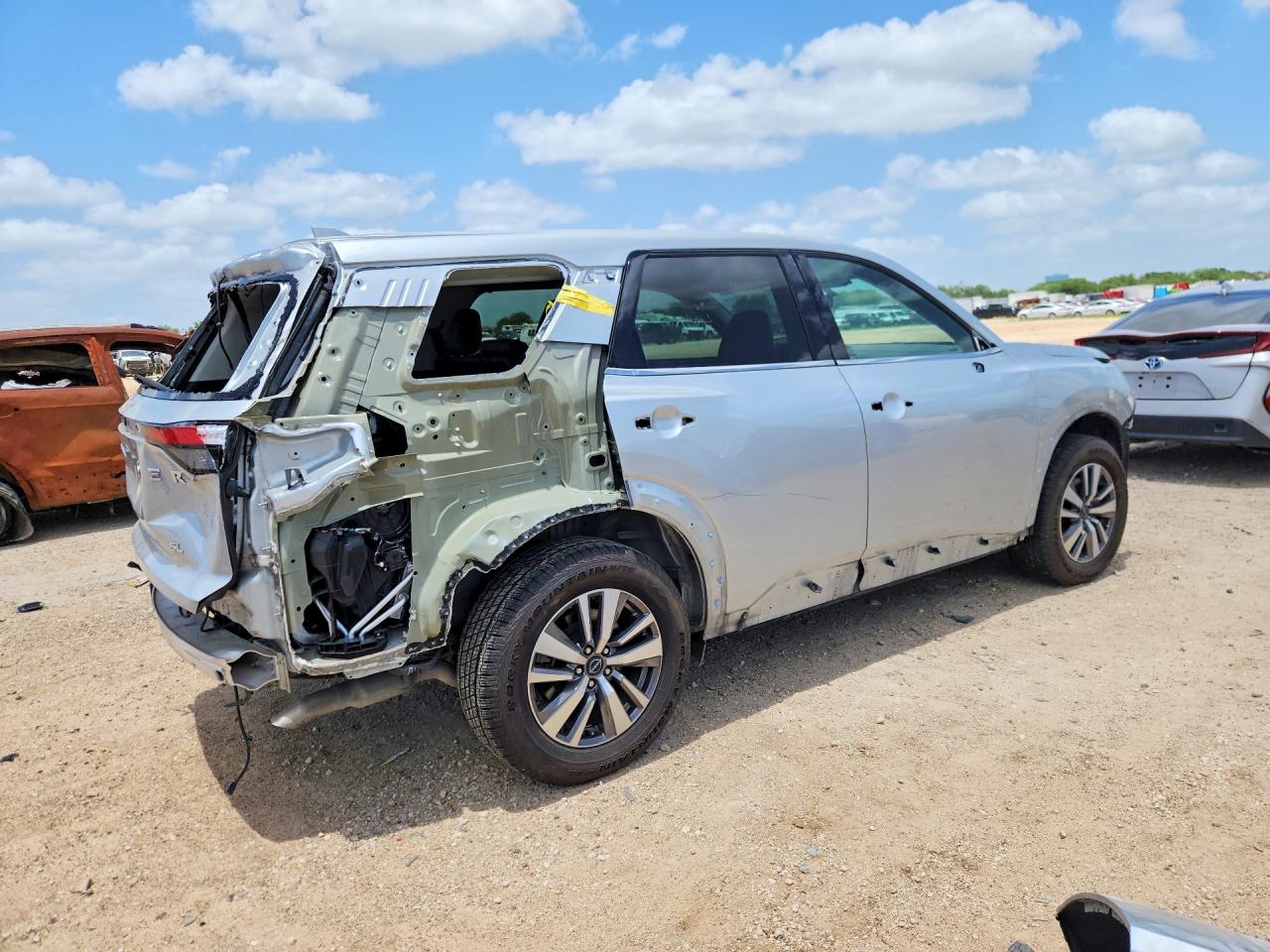 2022 Nissan Pathfinder Sl Silver vin: 5N1DR3CA1NC273513