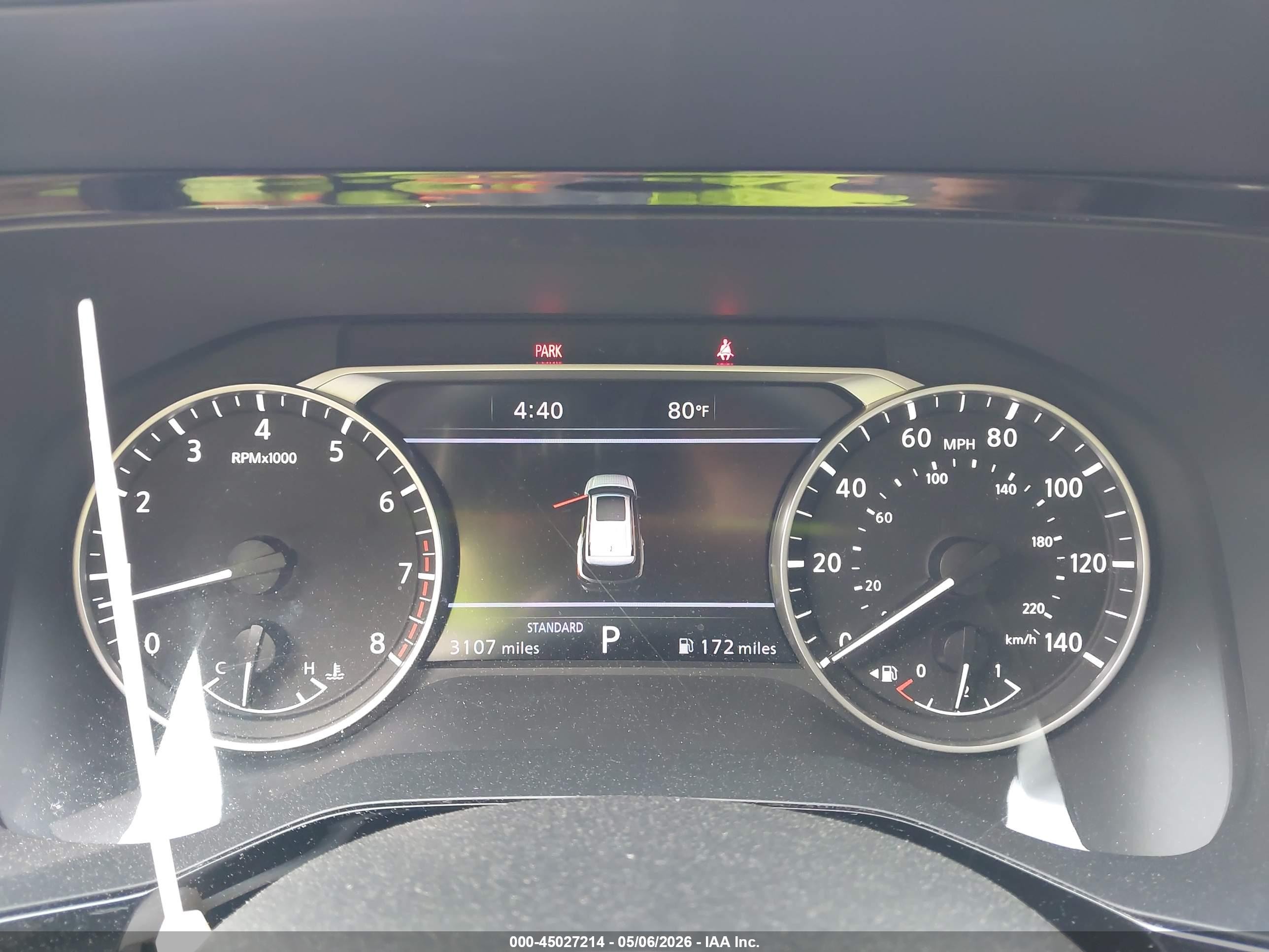 2025 Nissan Pathfinder Sl Fwd Черный vin: 5N1DR3CA6SC312236