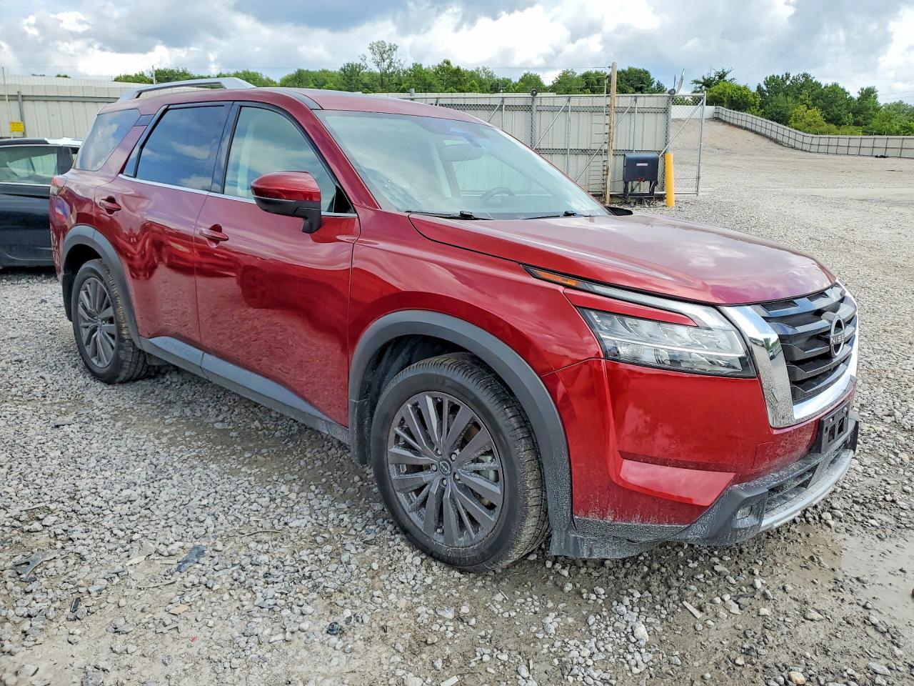2022 Nissan Pathfinder Sl Red vin: 5N1DR3CB8NC272724