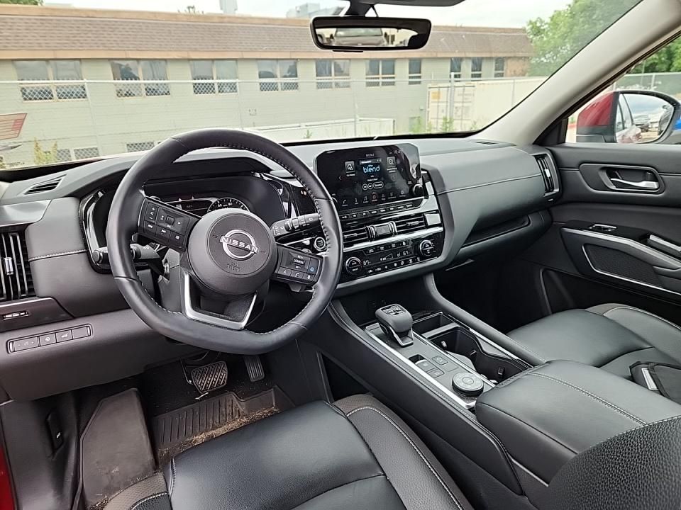 2023 Nissan Pathfinder Sl Red vin: 5N1DR3CC1PC221352