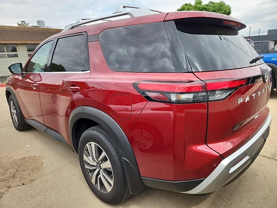 2023 Nissan Pathfinder Sl Red vin: 5N1DR3CC1PC221352