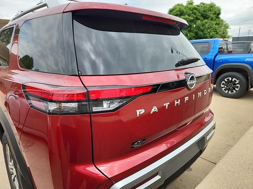2023 Nissan Pathfinder Sl Red vin: 5N1DR3CC1PC221352