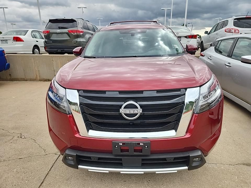 2023 Nissan Pathfinder Sl Red vin: 5N1DR3CC1PC221352