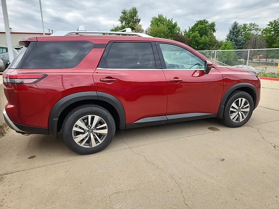 2023 Nissan Pathfinder Sl Red vin: 5N1DR3CC1PC221352