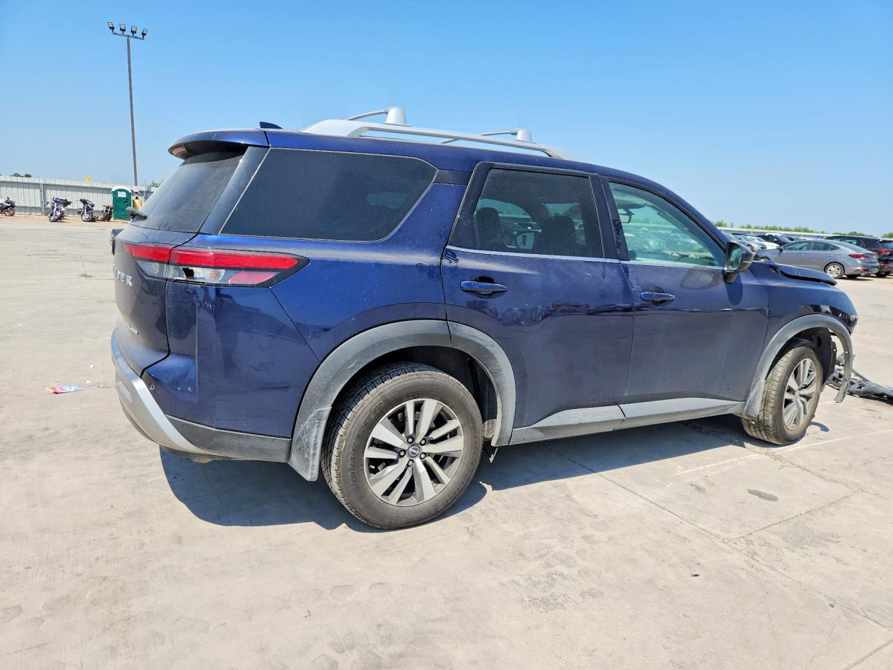 2024 Nissan Pathfinder Sl Синий vin: 5N1DR3CC3RC204460