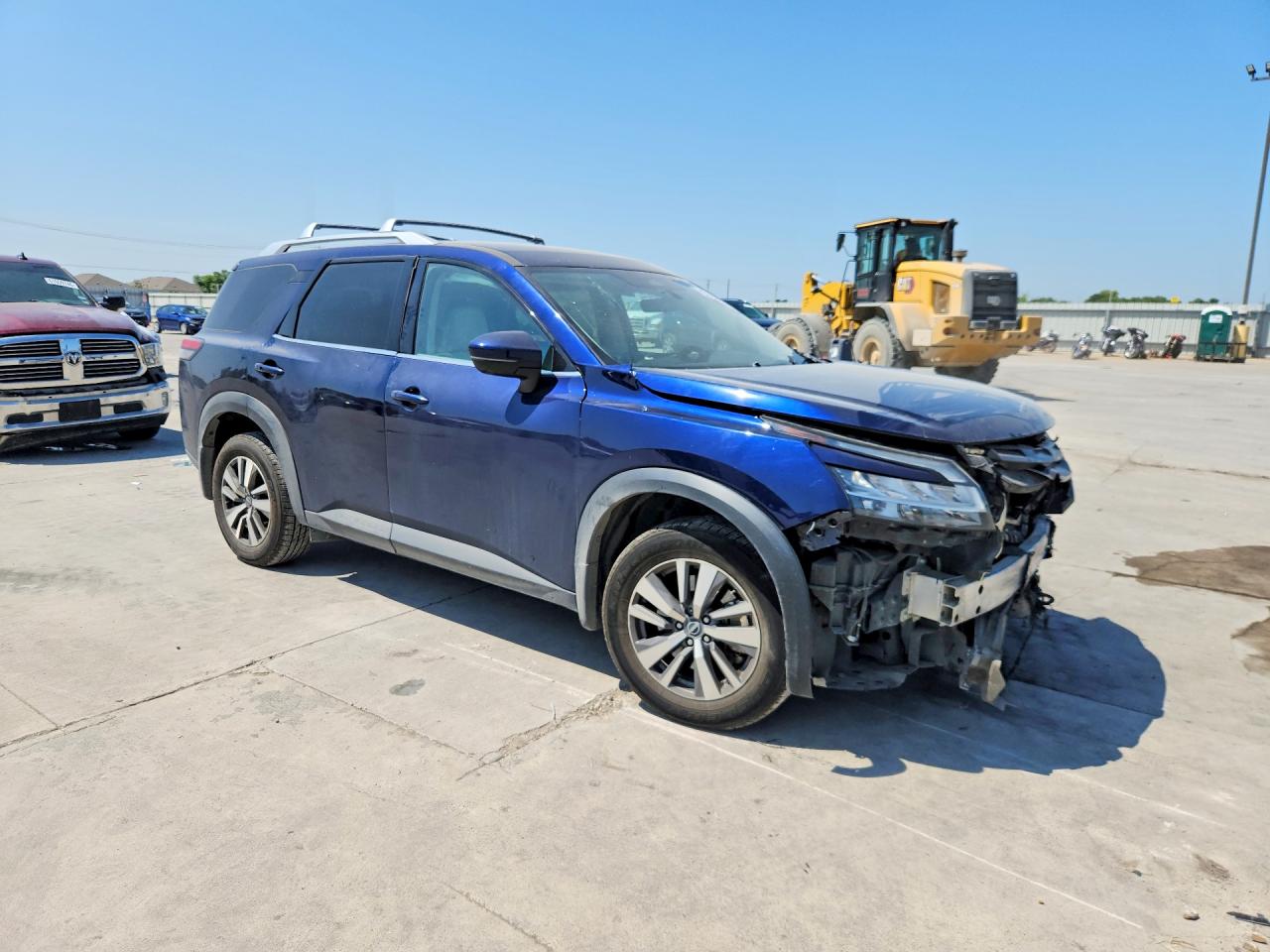 2024 Nissan Pathfinder Sl Синий vin: 5N1DR3CC3RC204460