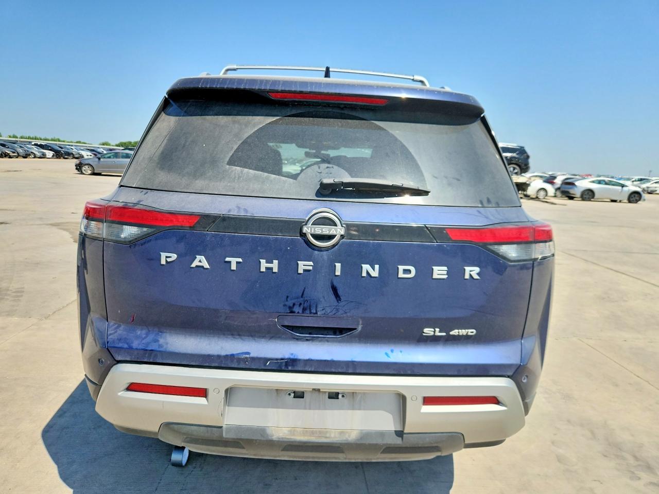 2024 Nissan Pathfinder Sl Синий vin: 5N1DR3CC3RC204460