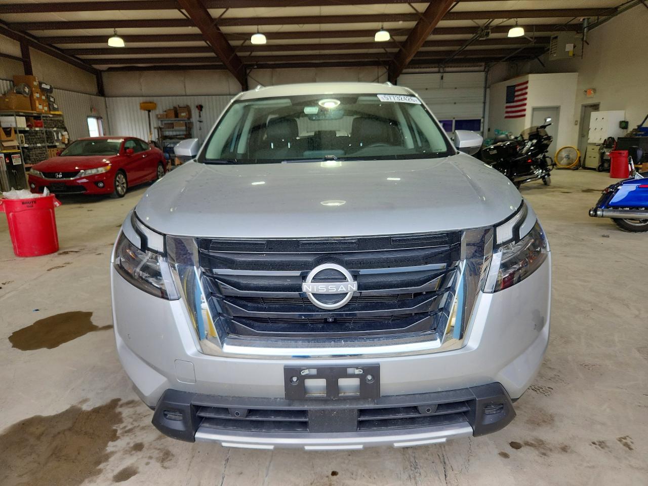 2025 Nissan Pathfinder Sl Silver vin: 5N1DR3CC3SC257312