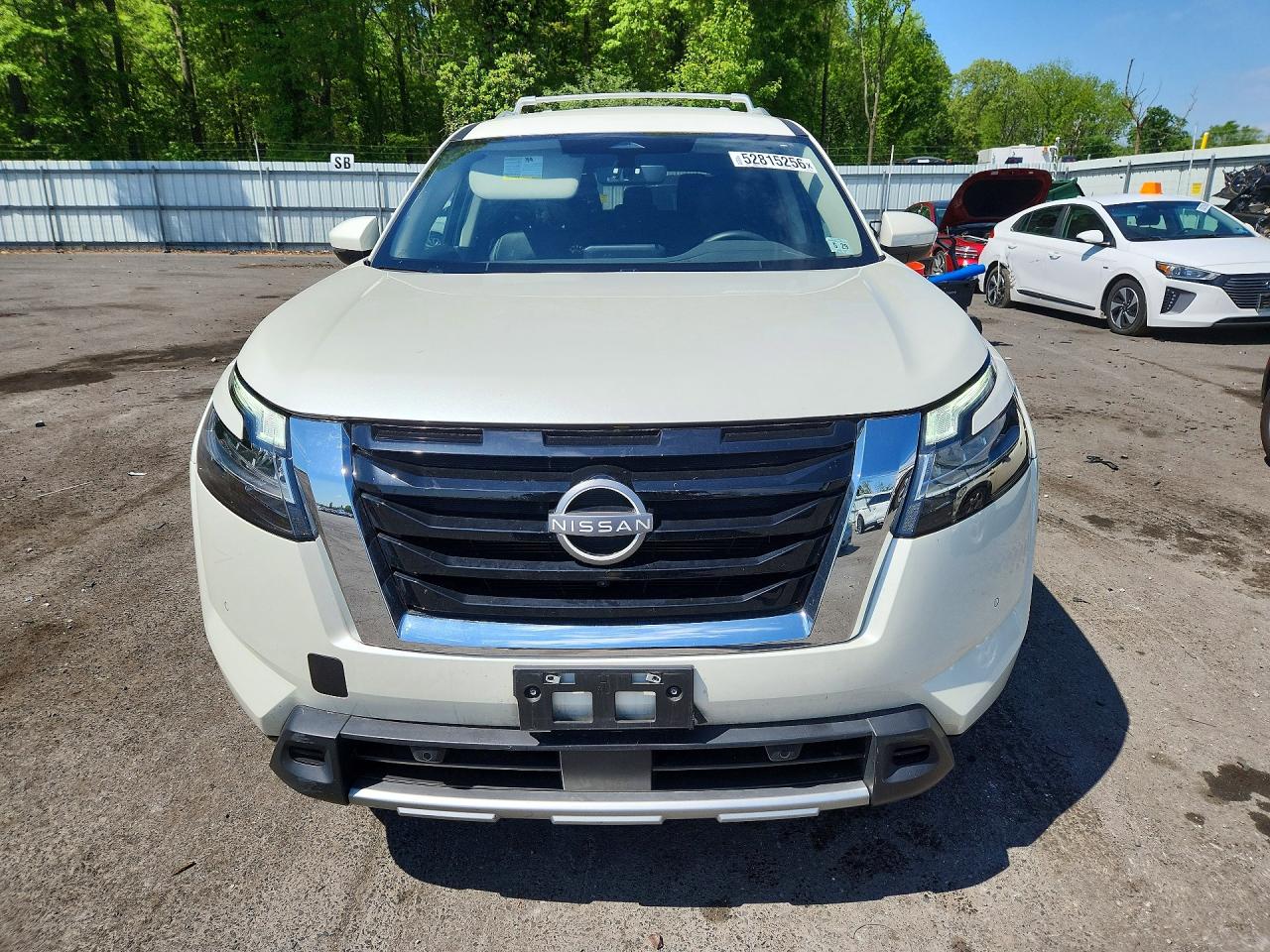 2024 Nissan Pathfinder Sl White vin: 5N1DR3CC4RC224846